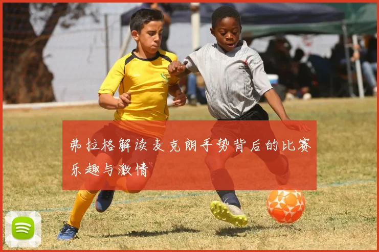 弗拉格解读麦克朗手势背后的比赛乐趣与激情